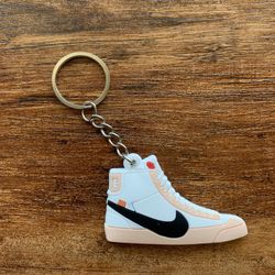 Mini Rubber Shoe Keychain