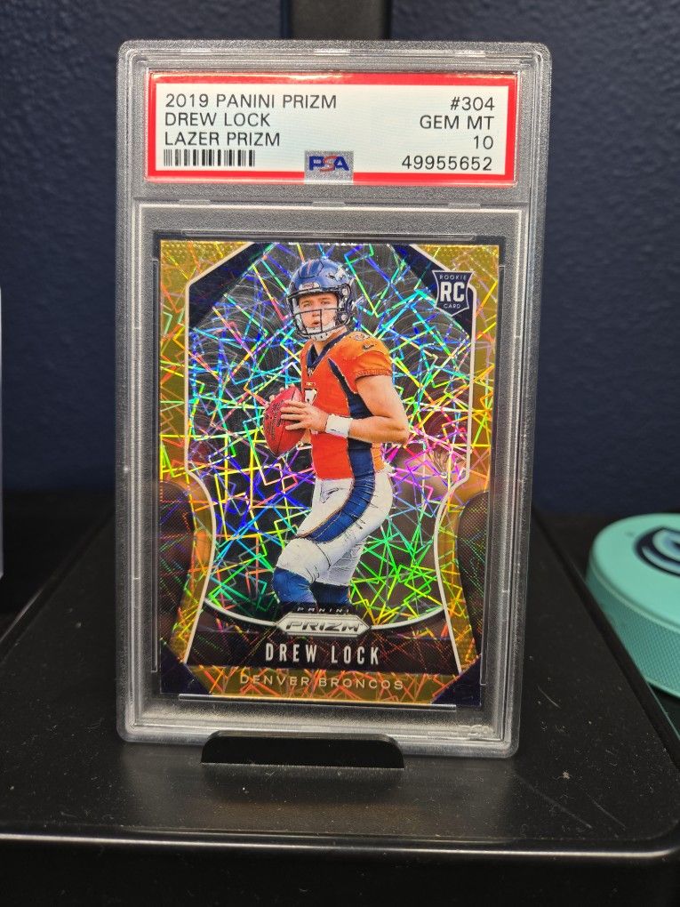 Drew Lock Prizm Psa 10 Rookie 