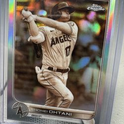 2022 Topps Chrome - Shohei Ohtani #1 Sepia Refractor MVP WORLD SERIES CHAMP 🔥
