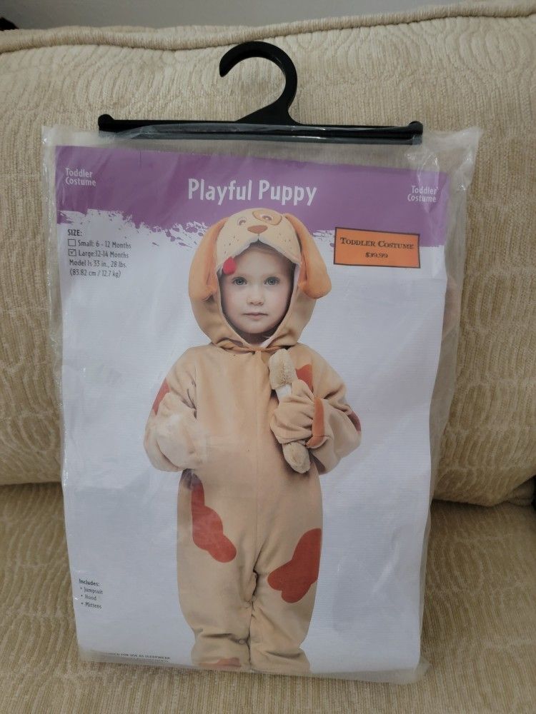 Playful Puppy Toddler Costume 