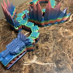 Winged Feathered Serpent God 