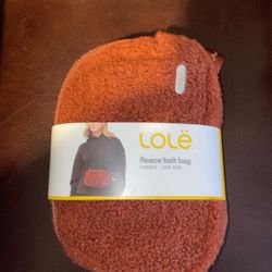 Lole  Fleece Belt Bag Unisex-One Size 