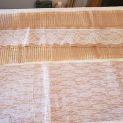 2 Jute Table Runners 