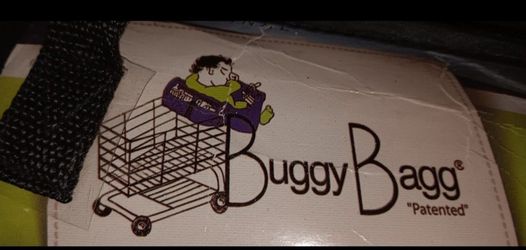 LIKE NEW "BuggyBagg" animal print shopping cart cover $20 FIRM