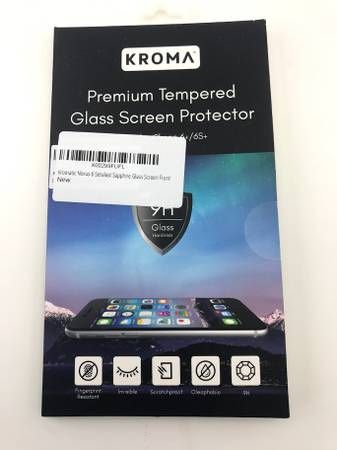 Kroma Premium Tempered Glass Screen Protector for Apple iPhone 6+/6S+