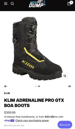 Klim Snow Boots With Velcro