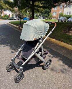 Uppababy Vista V2 Stroller Emmett/Green Melange