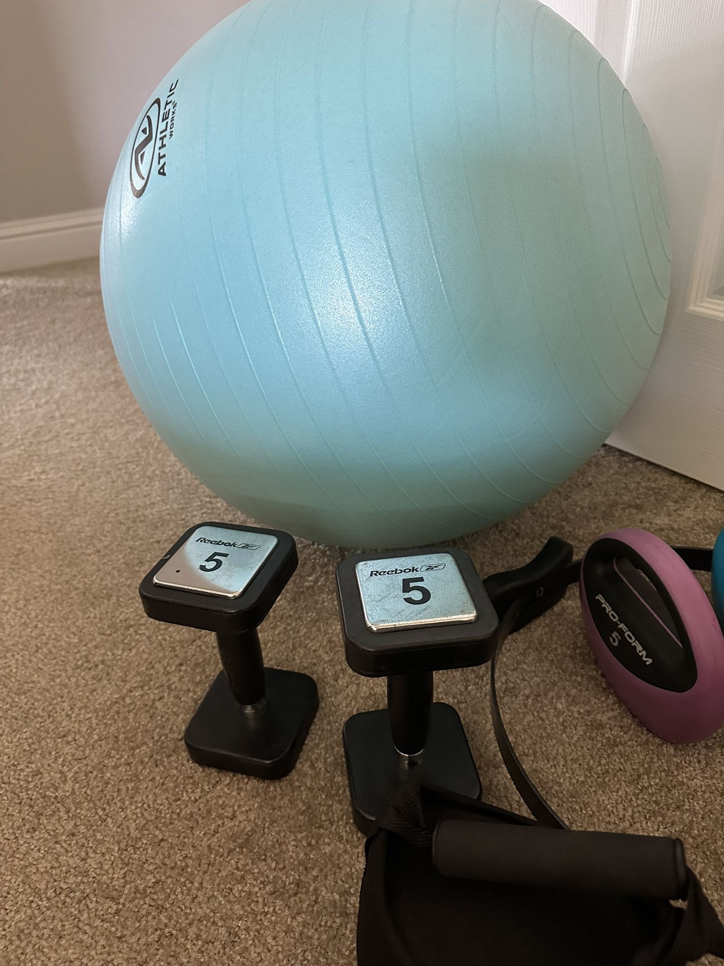Dumbbells And Exercise Equipment 