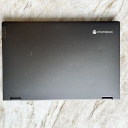 Lenovo Chromebook with charger and sleeve
