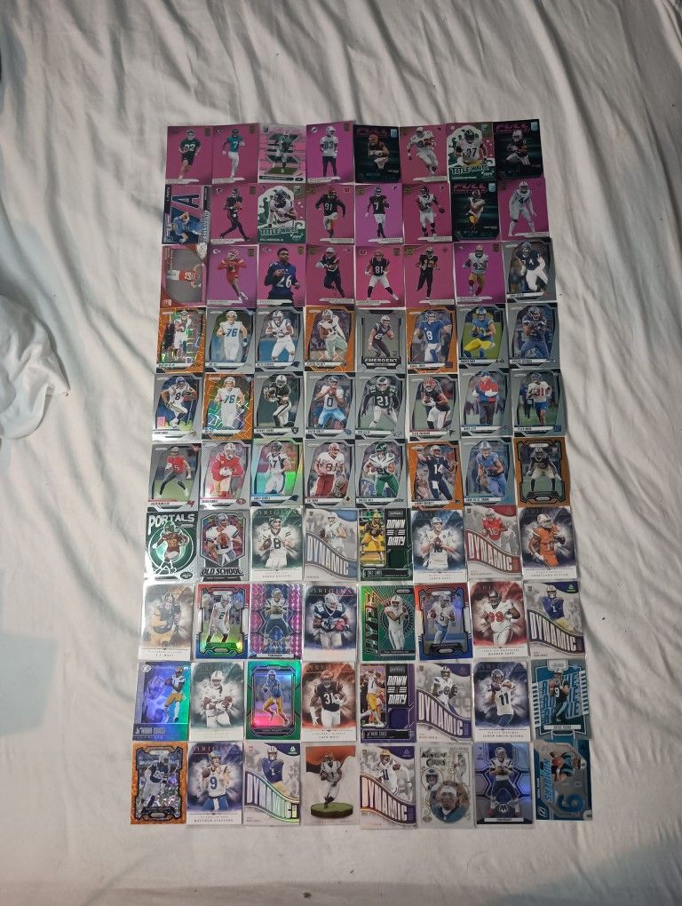 80 NFL Cards For 80 [See All Photos] Worth Over 120+