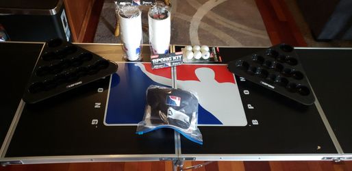 Beer Pong table and accessories