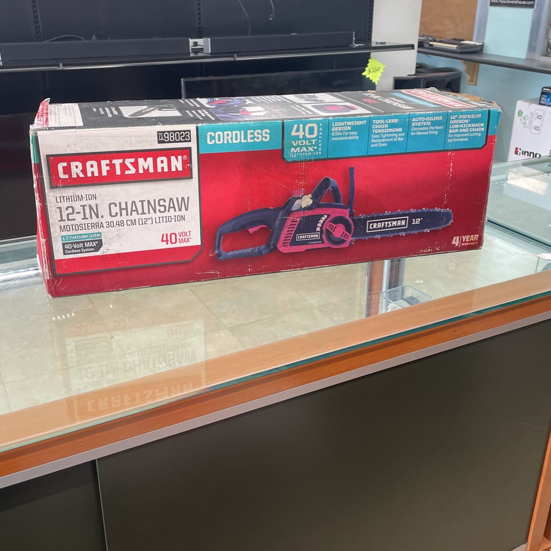 Craftsman 71 98023 Chain Saw New Open Box