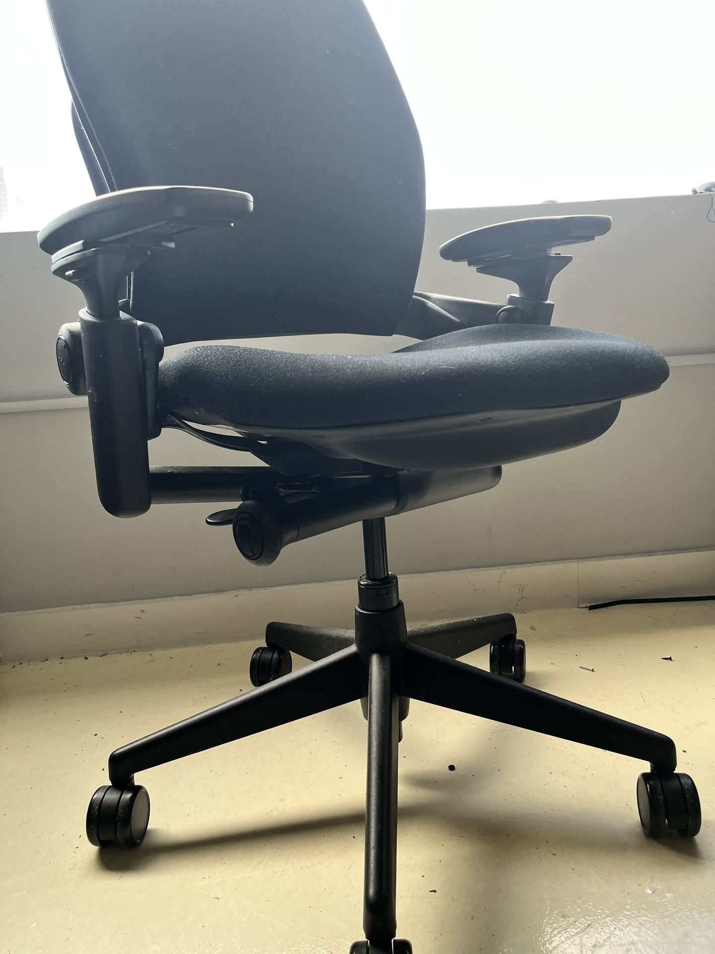 Steelcase Leap V2 Ergonomic Office Chair Black