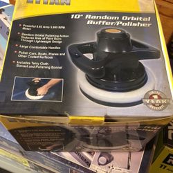 TITAN TITAN 10 IN. RANDOM ORBITAL BUFFER/POLISHER