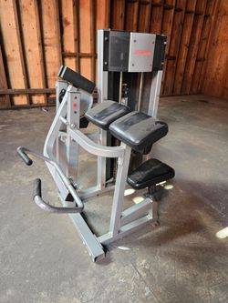 Life fitness bicep curl commercial gym equipment exercise weight workout machine