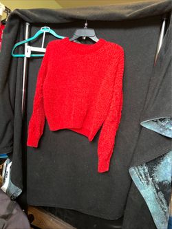 Pink Republic Red Sweater Size M