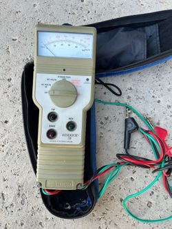 Tempo Sidekick 7B Cable Tester Meter w/ Bag