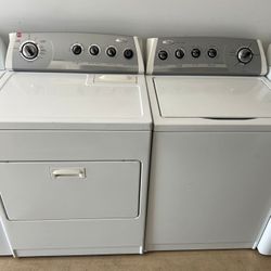 WASHER AND DRYER SET WHIRLPOOL 