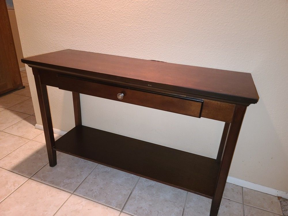 Nice Sofa Table At A Steal!