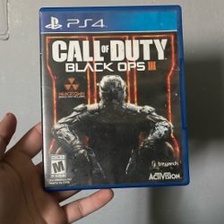 Call Of Duty Bo3 PS4 