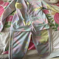 Girls Adidas jumpsuit
