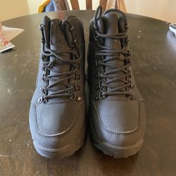 brand new FILA mens black combat boots