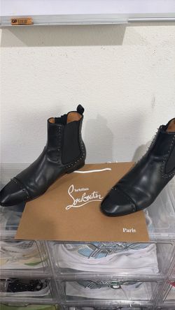 Chelsea boots men’s Christian Louboutin