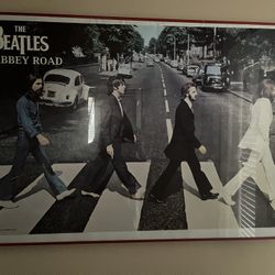 The  Beatles Abbey Road  2002 Framed Poster