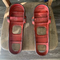 BFCO. mid Century IRON   leg Weights With original Strap to Duplicate.   $45. Outstanding  Investment