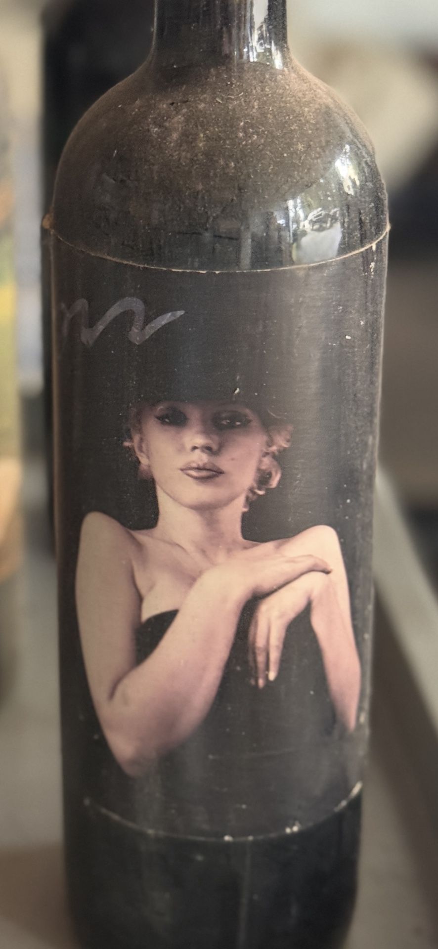 Marilyn Monroe Collectors wine Bottles