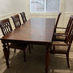 Macy's Dining Set 7Pieces