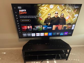 65” 4k Smart TV with stand