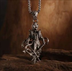 Dragon Ball Z Pendant Necklace. Anime Chain... DBZ Necklace... Dragon Ball Z. Cadena
