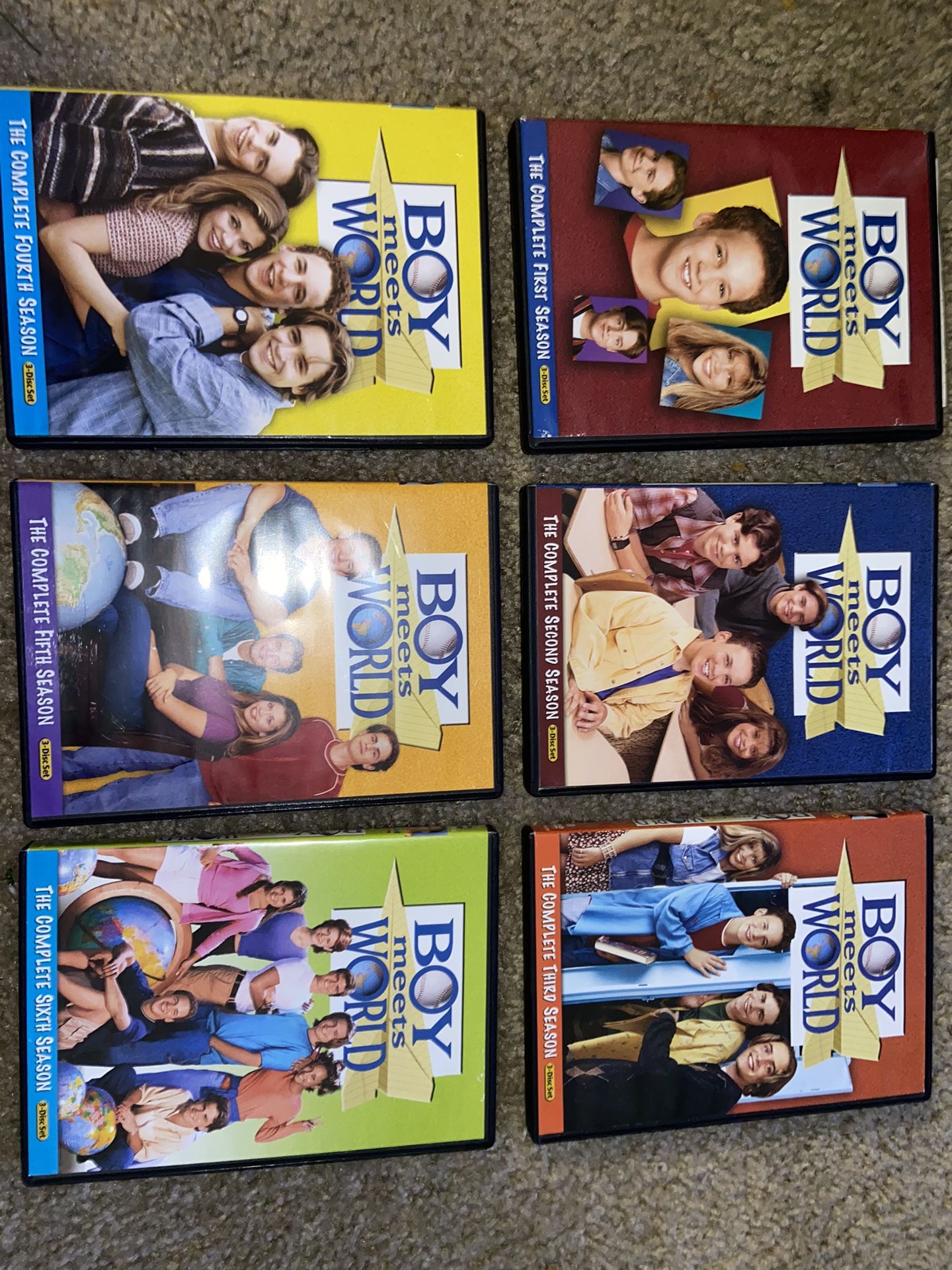 Boy Meets World Season 1-6 On DVD