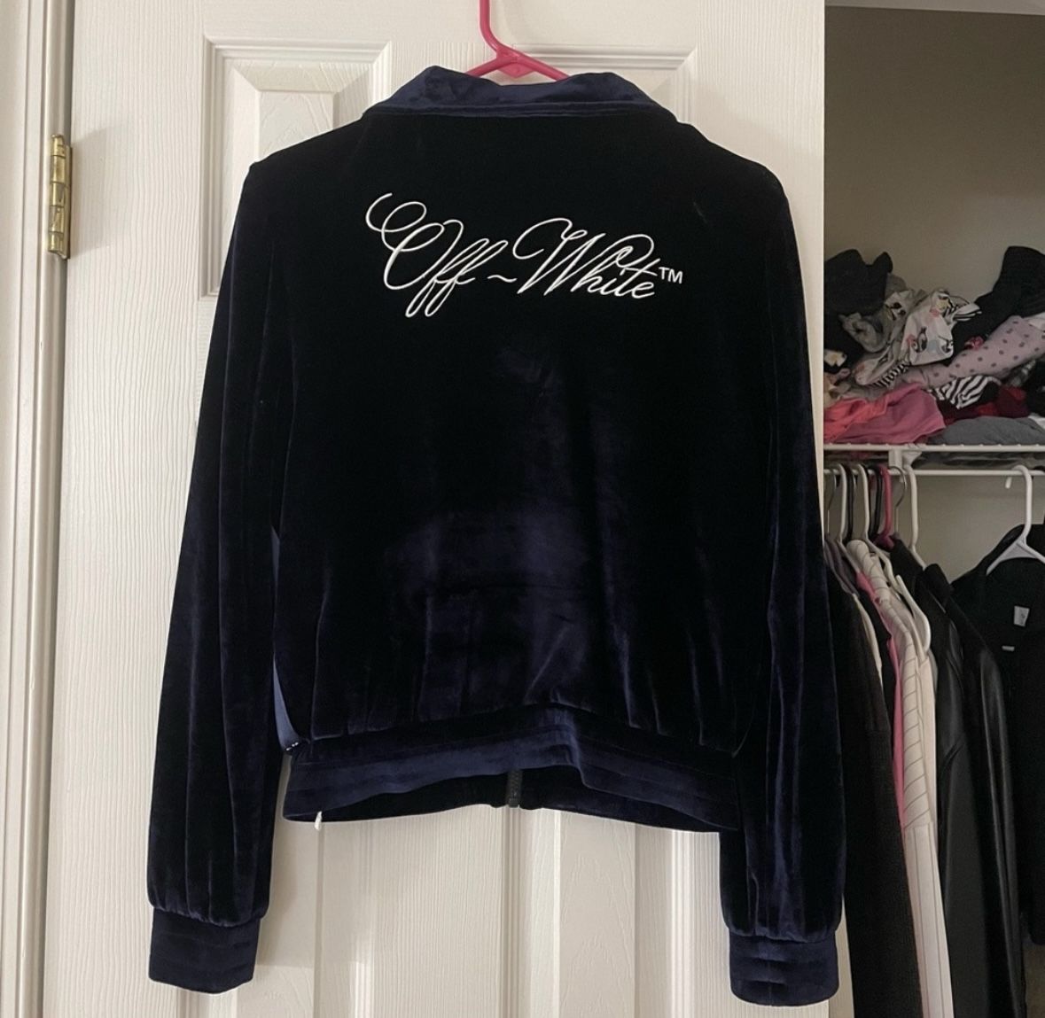 Off-white Velour Jacket