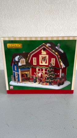 Lemax Christmas Village Lighted Barn Scene