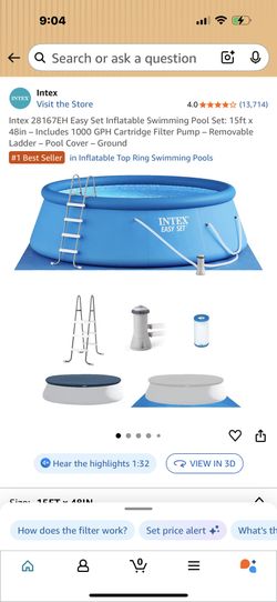 Intex. Pool