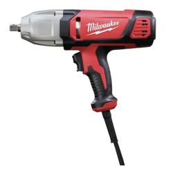 Milwaukee 1/2 in. Impact Wrench with Rocker Switch and Detent Pin Socket Retention