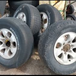 1995 Mitsubishi Montero 15 inch aluminum rim wheel 6 lug