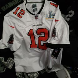 Tom Brady 2x Buccaneers Super Bowl Jersey