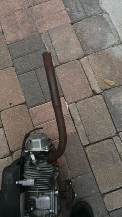 Mine bike exhaust