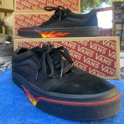 Vans Old Skool Flame Wall