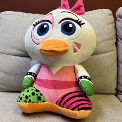 FNAF Plush Toy Glamrock Chica Security Breach Small 17” inch tall. Official
