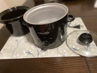Crock-pot 2qt Round Manual Slow Cooker, Black (scr200-b)