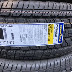 255/65/17. GOODYEAR TIRES TERRITORY HT