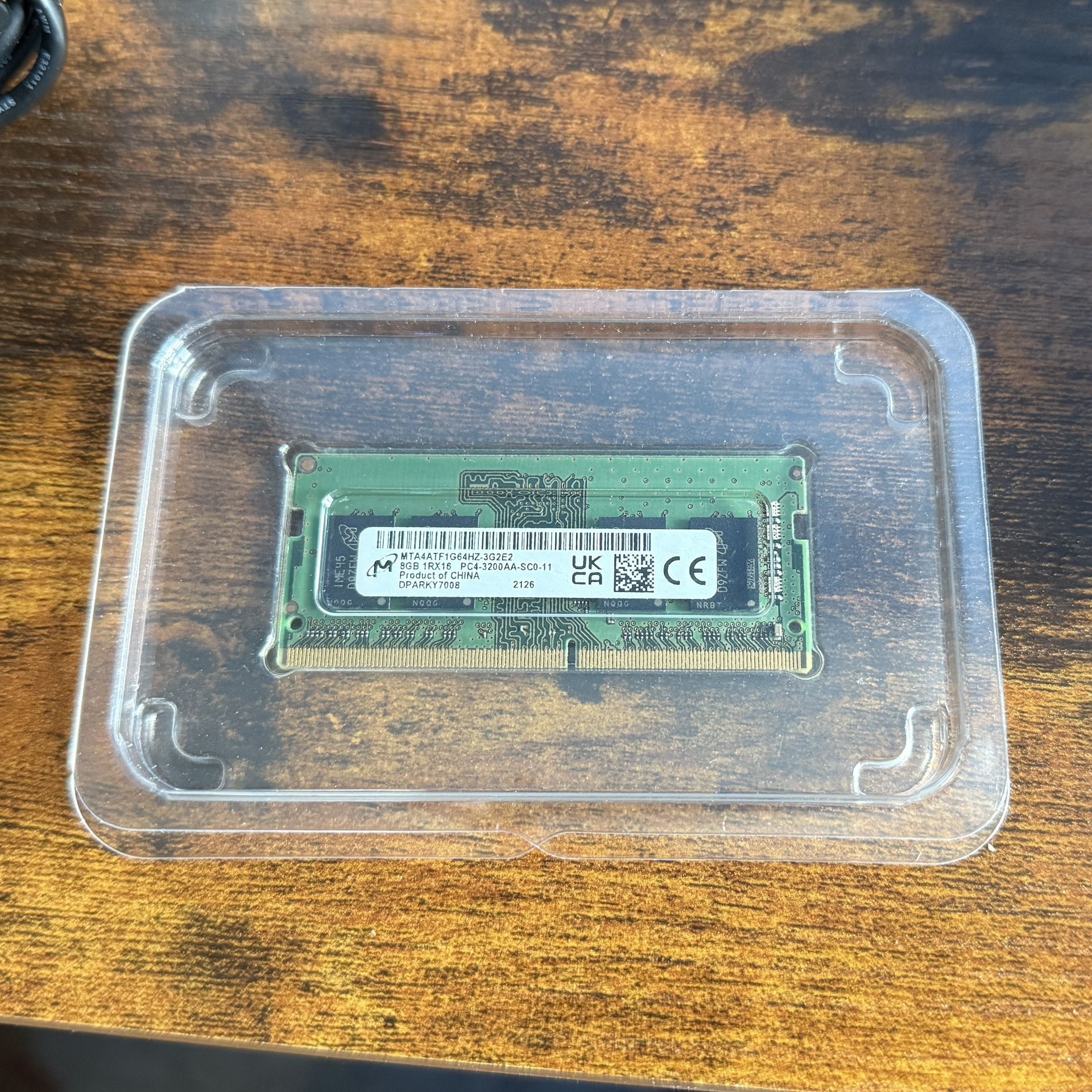 DDR4 Laptop Ram Stick 8gb 3200