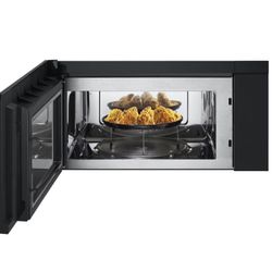 LG Smart 1.7 cu. ft. Over the Range Convection Microwave Oven with Air Fry in PrintProof Stainless Steel