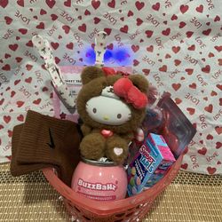 Hello Kitty Valentine’s Basket
