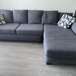 Bundle ( Desk , Queen Size Bed Rails Without Back Base Board And Really Nice Couch Only A Year And A Half Old , Bought Brand New From Curaçao Furnitur