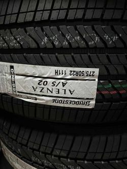275/50R22 Bridgestone Tires – Premium SUV Performance & Trusted Quality